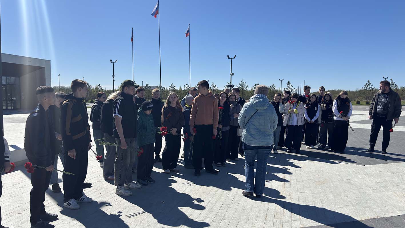 Урок памяти от ГК «Монолит» для детей из Сиверского ресурсного центра.